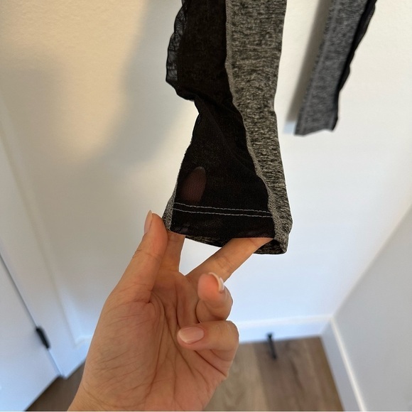 Beyond Yoga Classic Spacedye Mesh Side Panel Leggings Gray Size XS Women’s - Picture 4 of 9